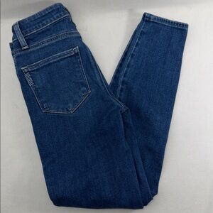 PAIGE Women’s Hoxton Ankle Size 26 Dark Wash Skinny Denim Jeans